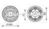 AVA QUALITY COOLING REC105 Clutch, radiator fan